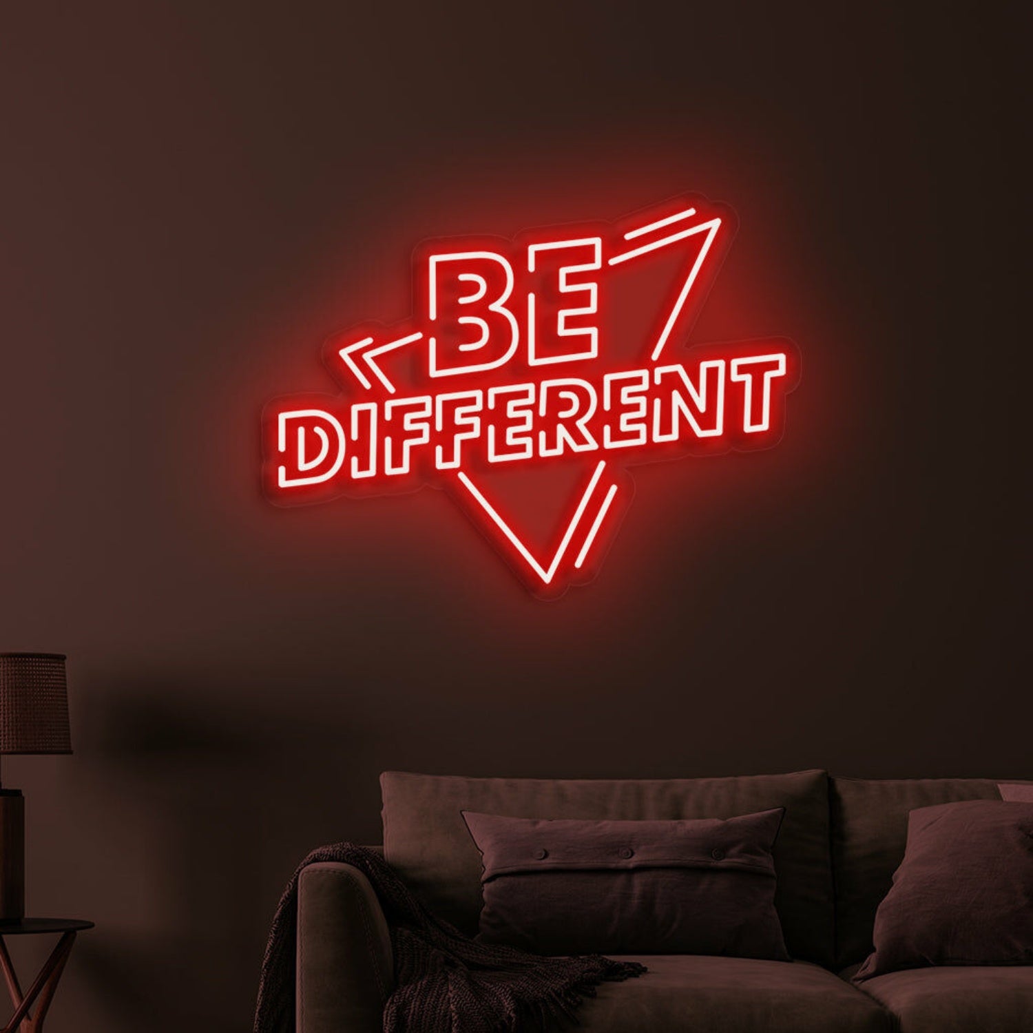 Be Different Neon Encouragement To Embrace Individuality | Shineneon