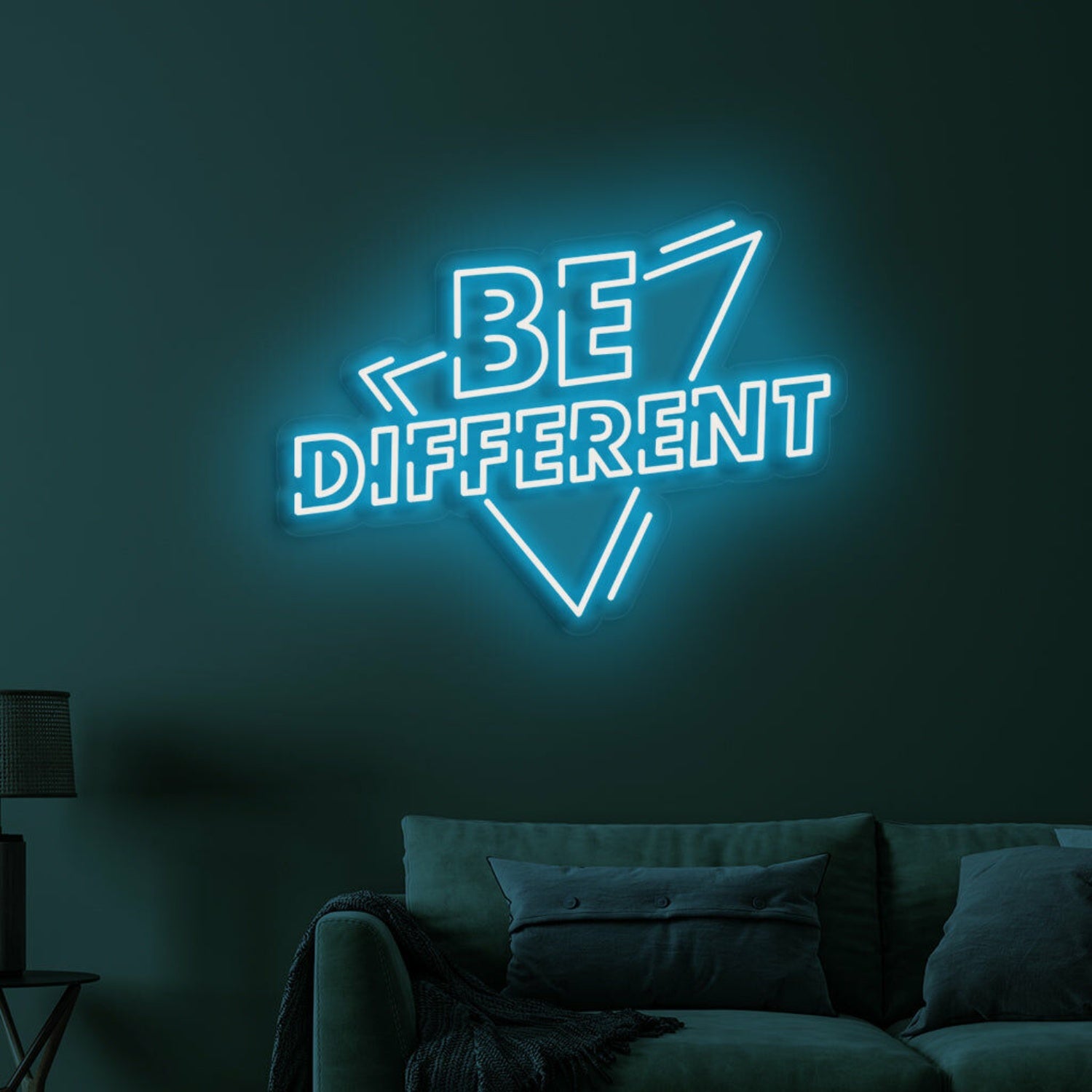 Be Different Neon Encouragement To Embrace Individuality | Shineneon