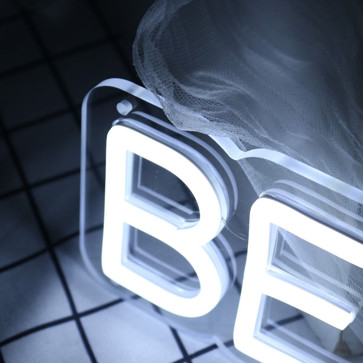 Be Do Have White Led Neon Sign - Shineneon