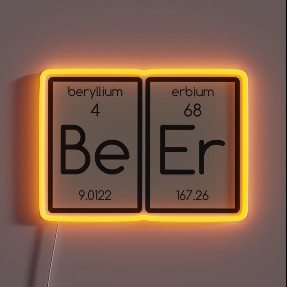 Be Er Rgb Led Neon Sign Bar Wall Decor
