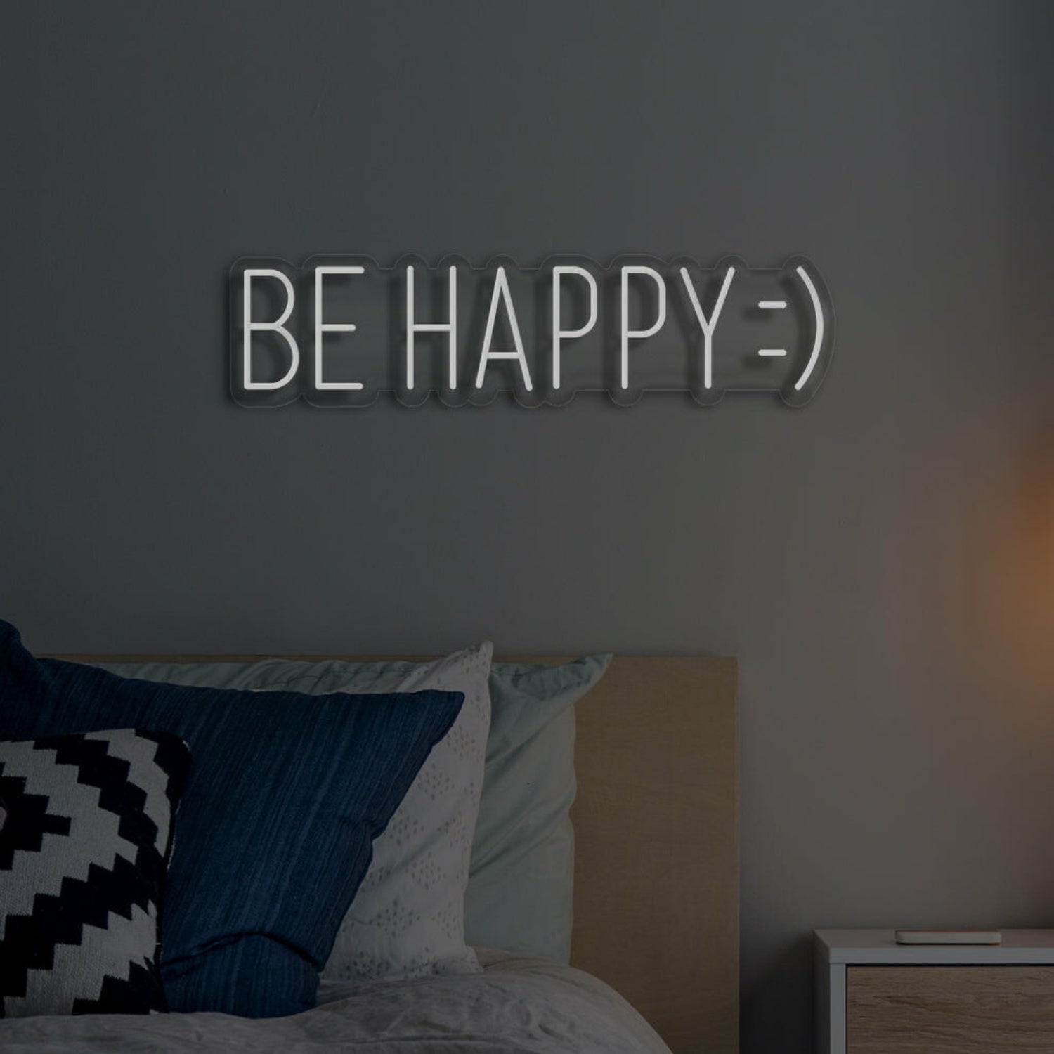 Be Happy Neon Beacon Of Joy | Shineneon