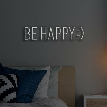 Be Happy Neon Beacon Of Joy | Shineneon