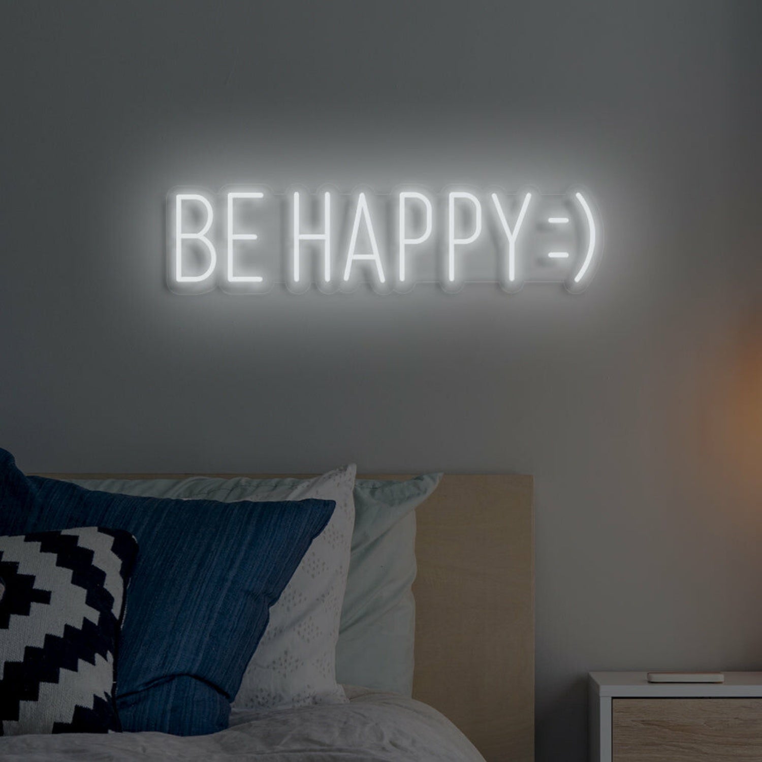 Be Happy Neon Beacon Of Joy | Shineneon