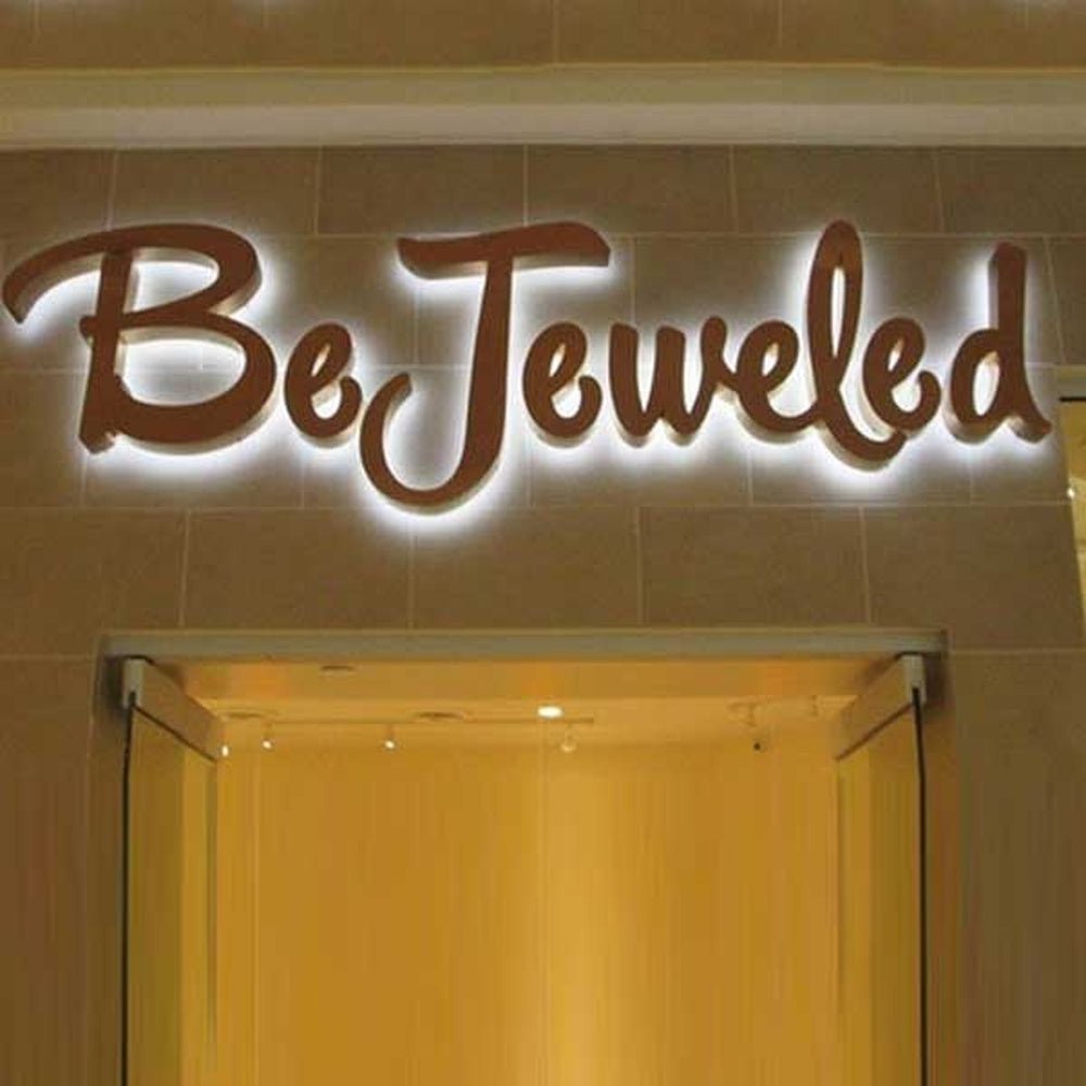 Be Jeweled 3D Backlit Channel Letters Led Light Sign - Shineneon