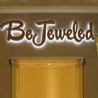 Be Jeweled 3D Backlit Channel Letters Led Light Sign - Shineneon