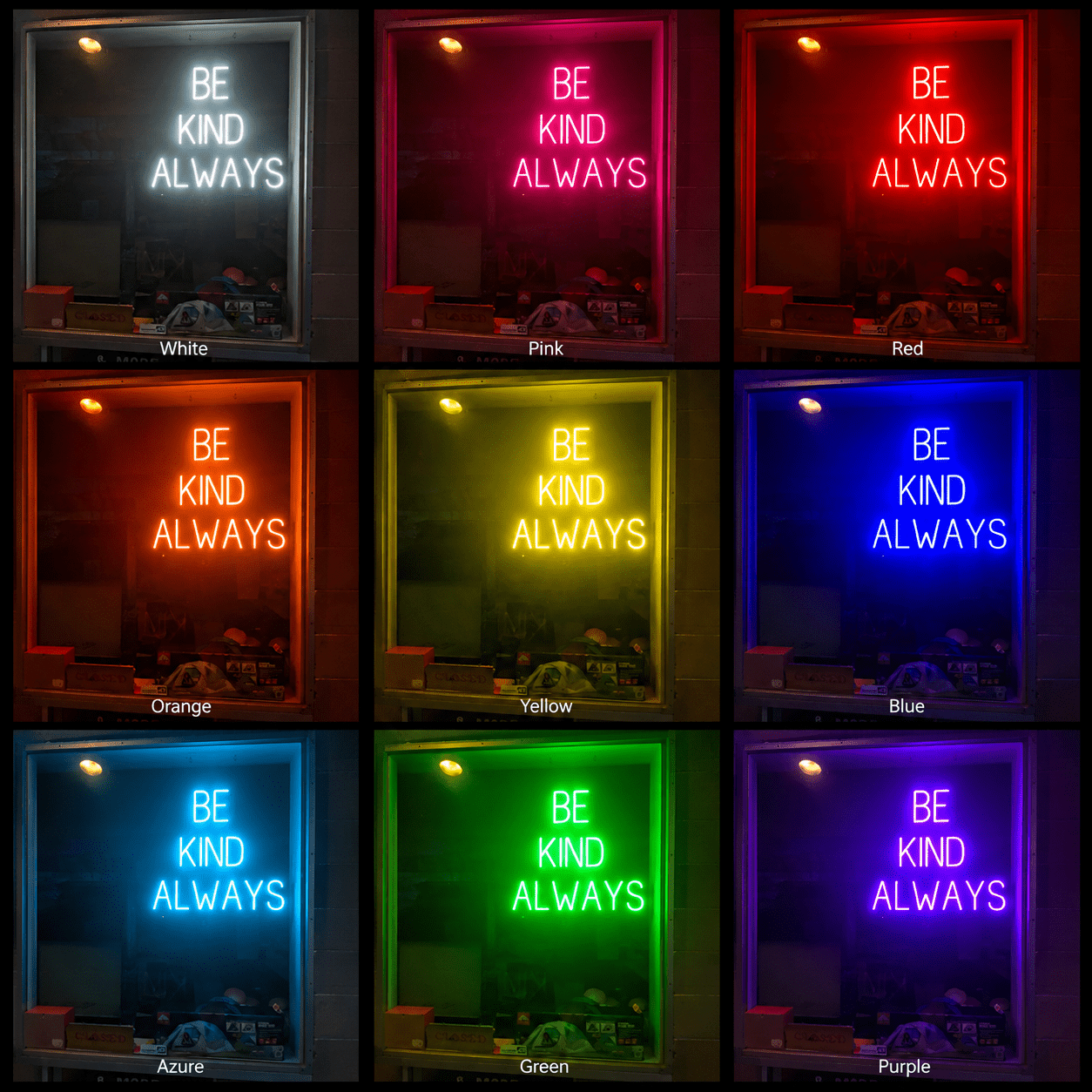 Be Kind Always LED Neon Sign Wall Neon Sign - Shineneon