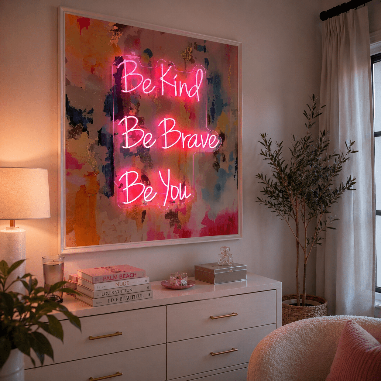 Be Kind Be Brave Be You LED Neon Sign - Shineneon