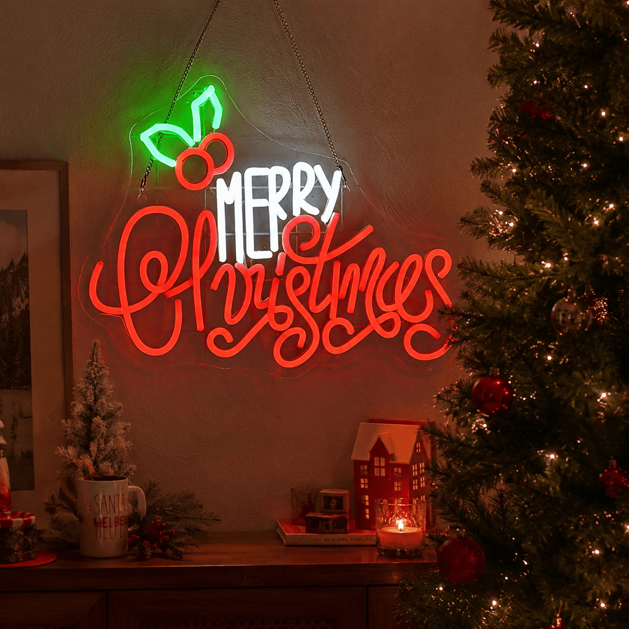Be Kind Cursive Room Decor LED Neon Sign - Shineneon