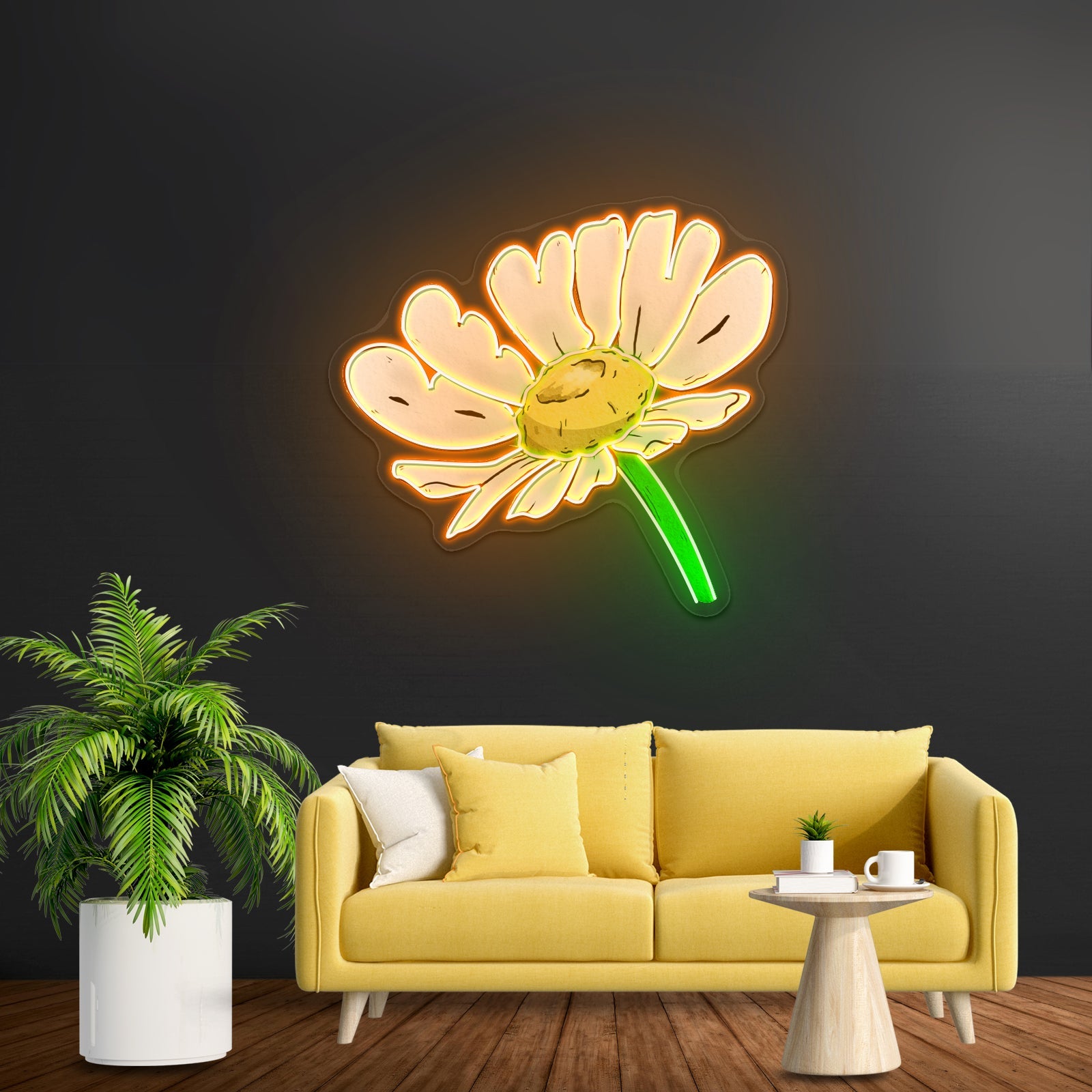 Be Kind Daisy Neon Signs For Home Decor - Shineneon