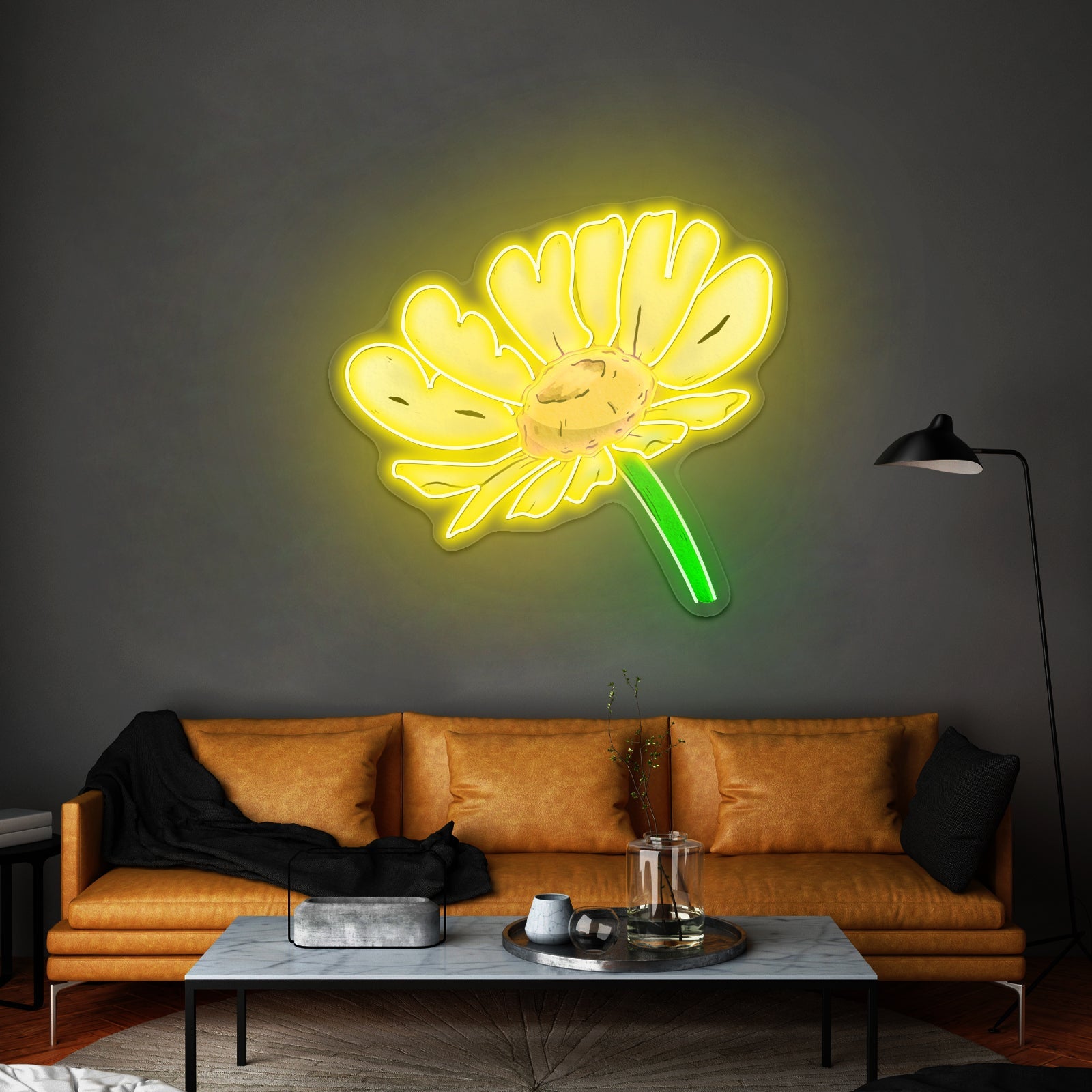 Be Kind Daisy Neon Signs For Home Decor - Shineneon
