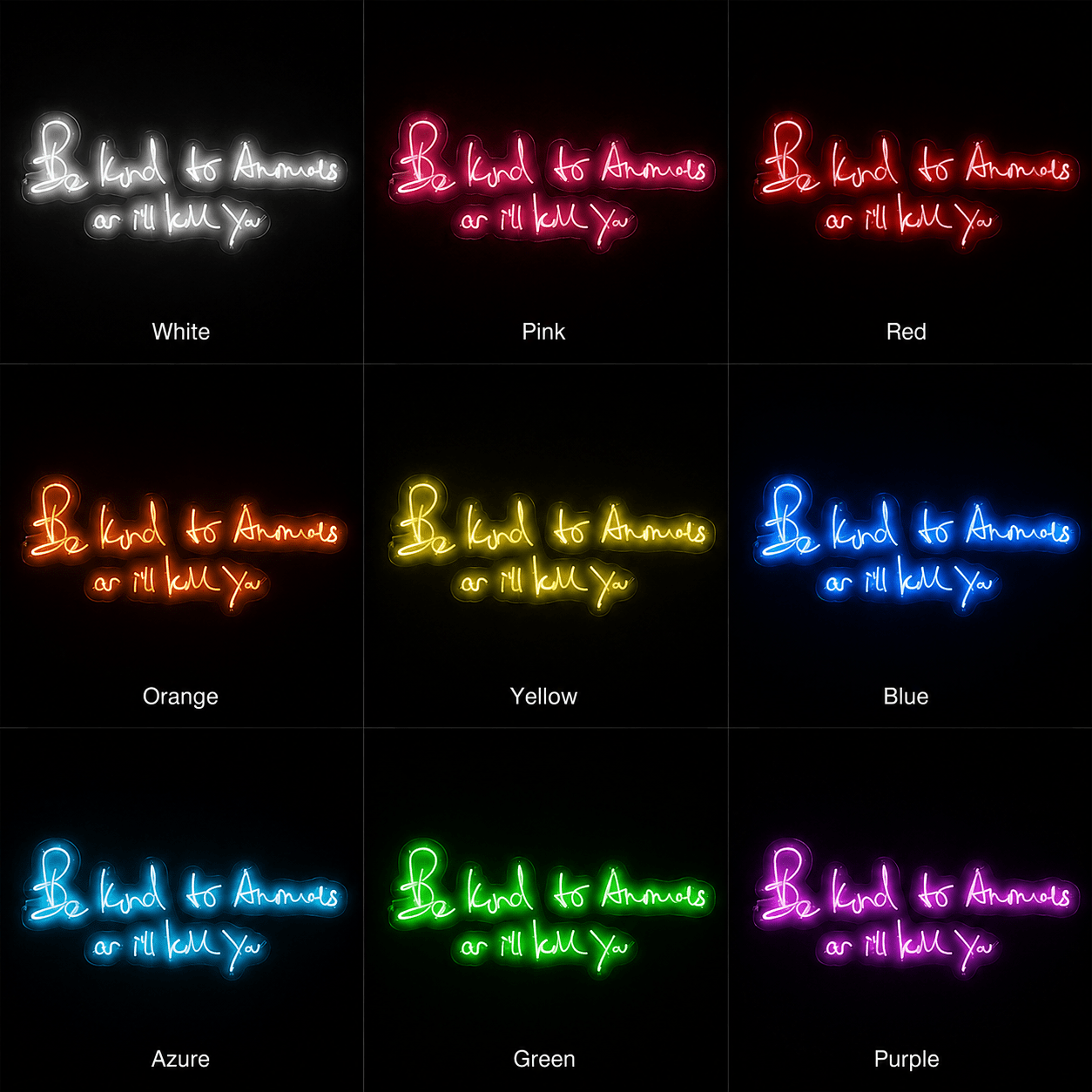 Be Kind Decor Sign LED Neon Sign - Shineneon