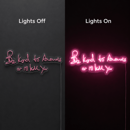 Be Kind Decor Sign LED Neon Sign - Shineneon