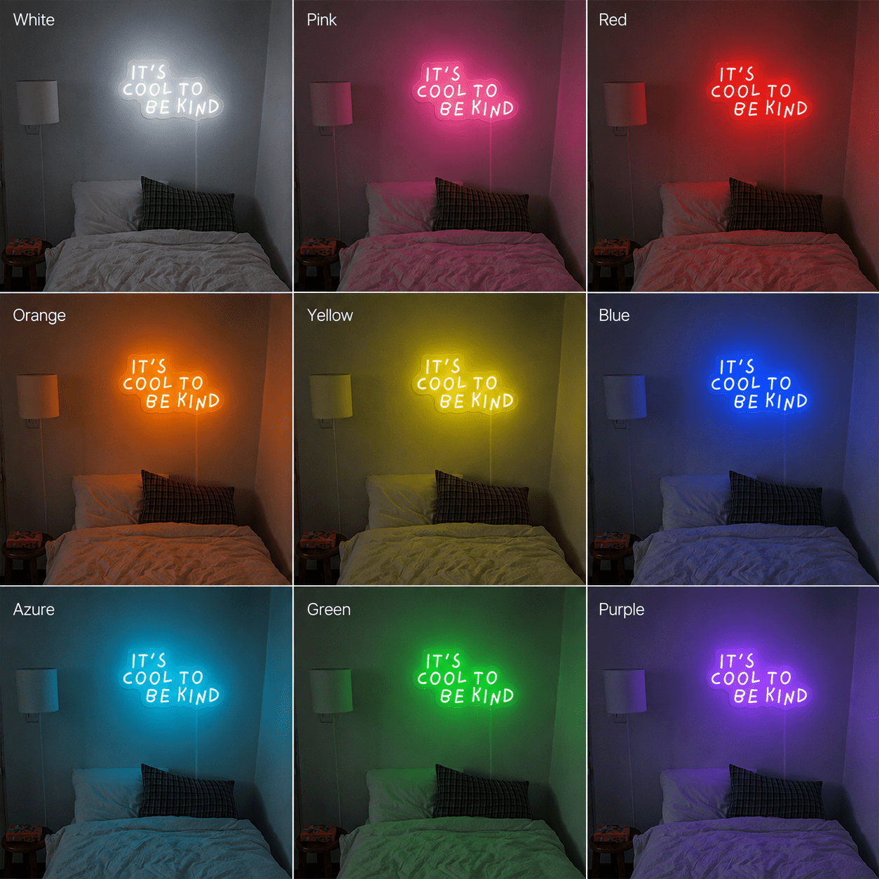 Be Kind Dorm Room Decor LED Neon Sign - Shineneon