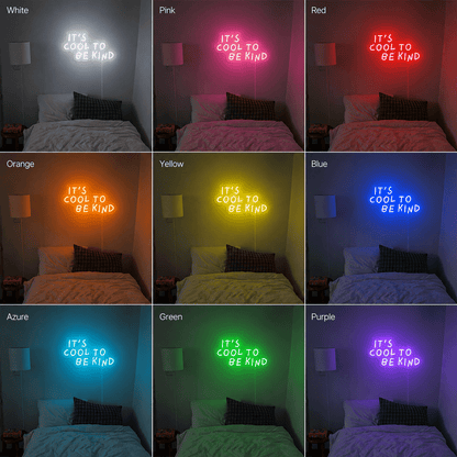 Be Kind Dorm Room Decor LED Neon Sign - Shineneon