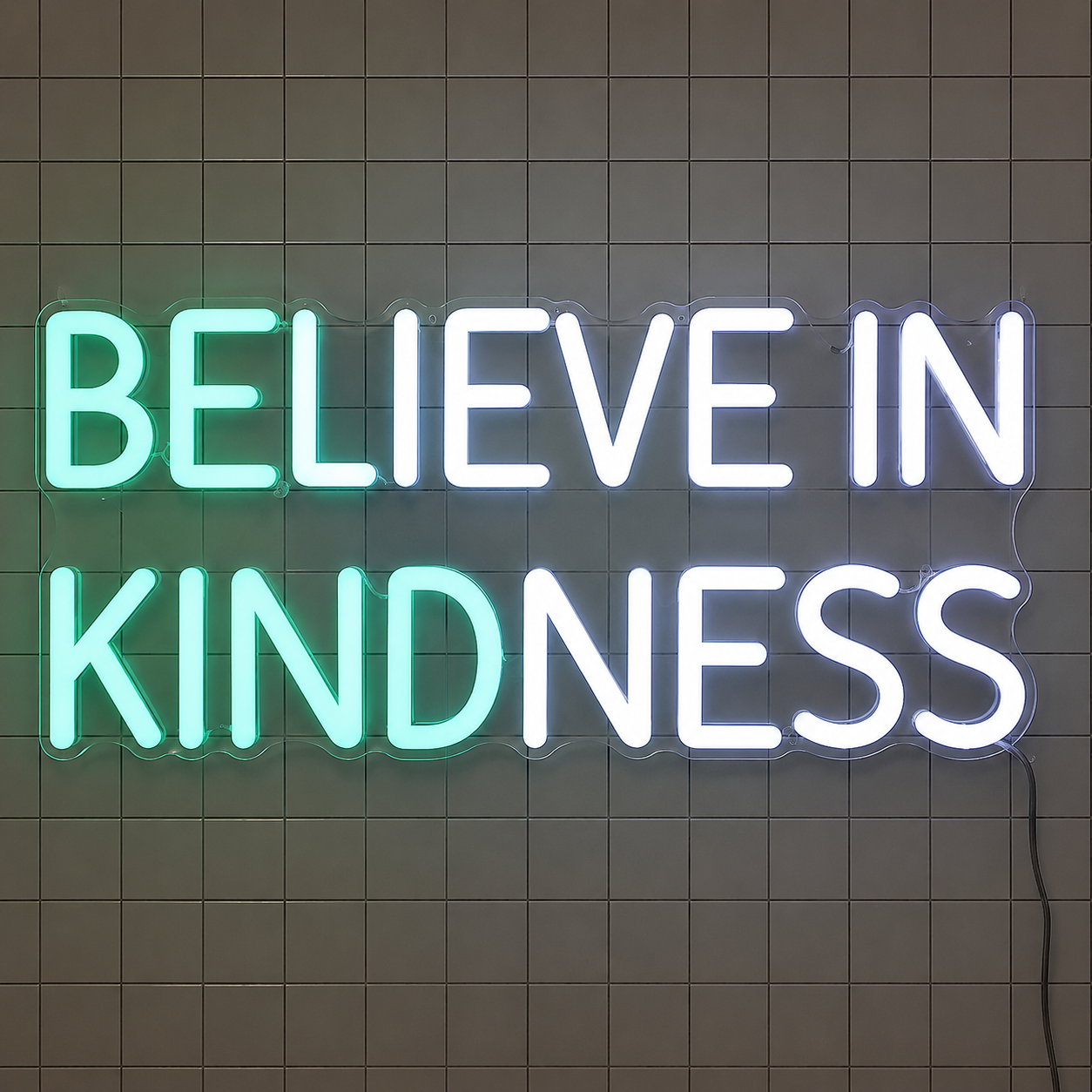 Be Kind Home Decor LED Neon Sign - 01 Original Product Image