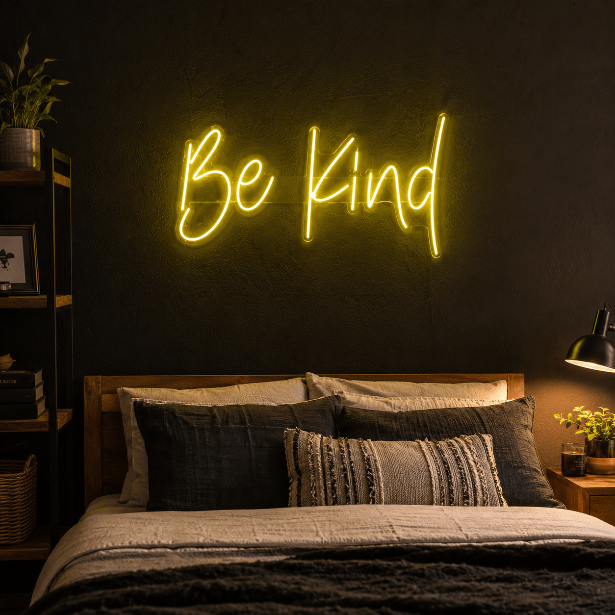 Be Kind LED Neon Sign Bedroom Decor - Shineneon