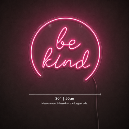 Be Kind LED Neon Sign Home Decor - 04 Size Image