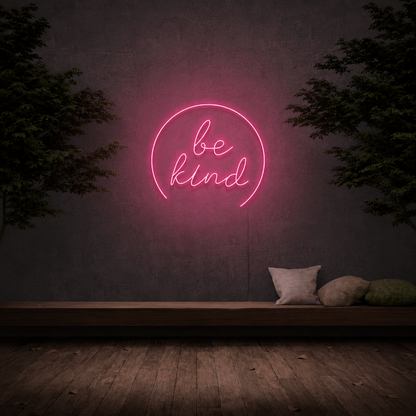 Be Kind LED Neon Sign Home Decor - Shineneon