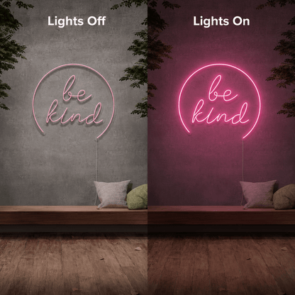 Be Kind LED Neon Sign Home Decor - Shineneon