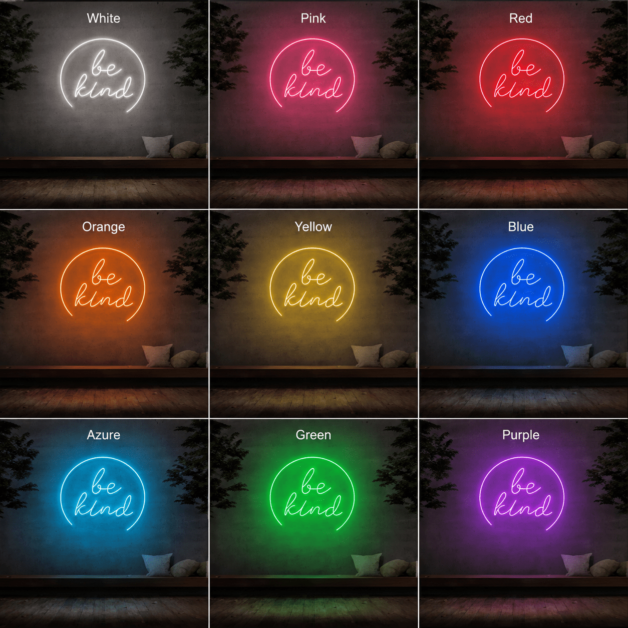Be Kind LED Neon Sign Home Decor - Shineneon