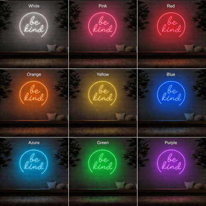 Be Kind LED Neon Sign Home Decor - Shineneon