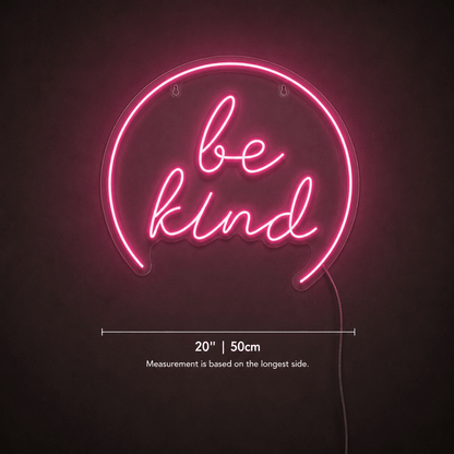 Be Kind LED Neon Sign Home Decor - Shineneon