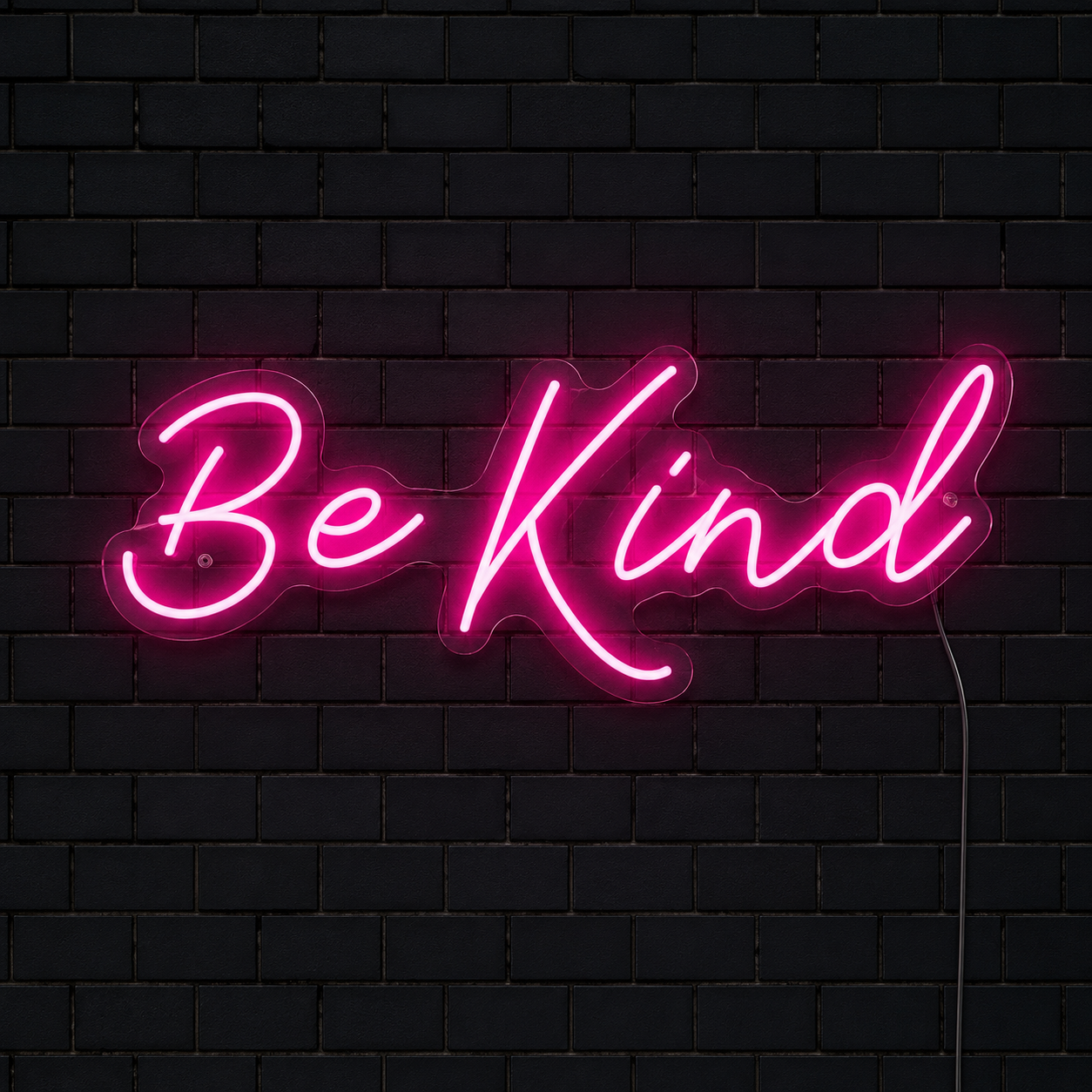 Be Kind LED Neon Sign Home Wall Art - 01 Original Product Image