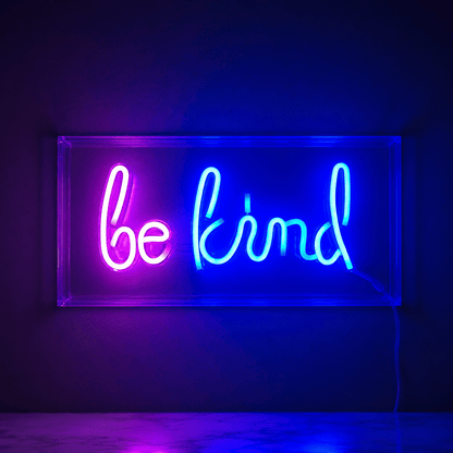 Be Kind LED Neon Sign Wall Neon Sign - Shineneon