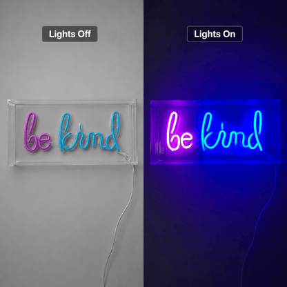 Be Kind LED Neon Sign Wall Neon Sign - Shineneon
