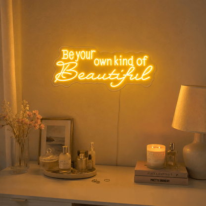 Be Kind Lettering Wall Decor LED Neon Sign - Shineneon