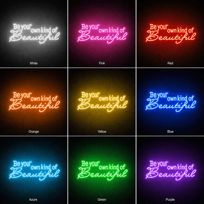 Be Kind Lettering Wall Decor LED Neon Sign - Shineneon