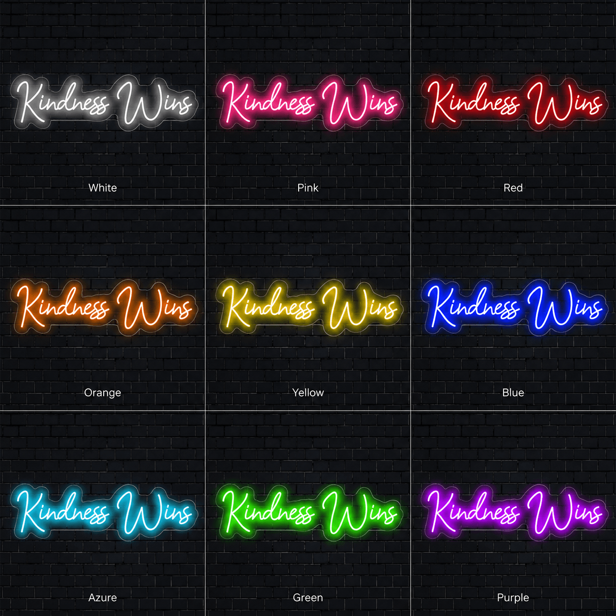 Be Kind Living Room Wall Light LED Neon Sign - Shineneon