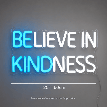 Be Kind Mounted LED Neon Sign - Shineneon