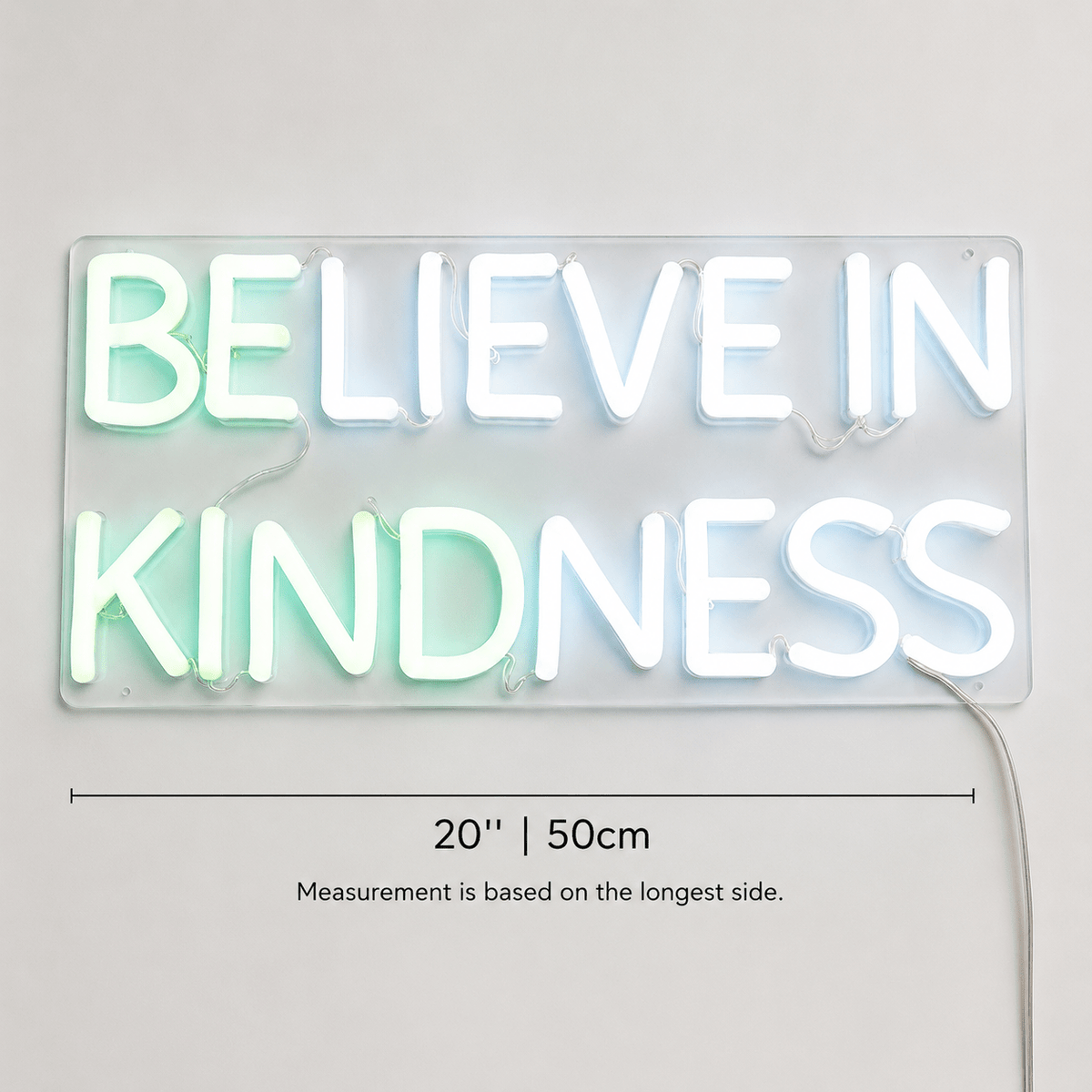 Be Kind Phrase Wall Light LED Neon Sign - Shineneon