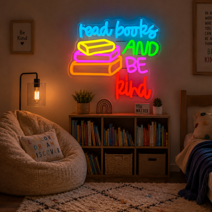 Be Kind Room Decor LED Neon Sign - 03 Real Lifestyle Scene