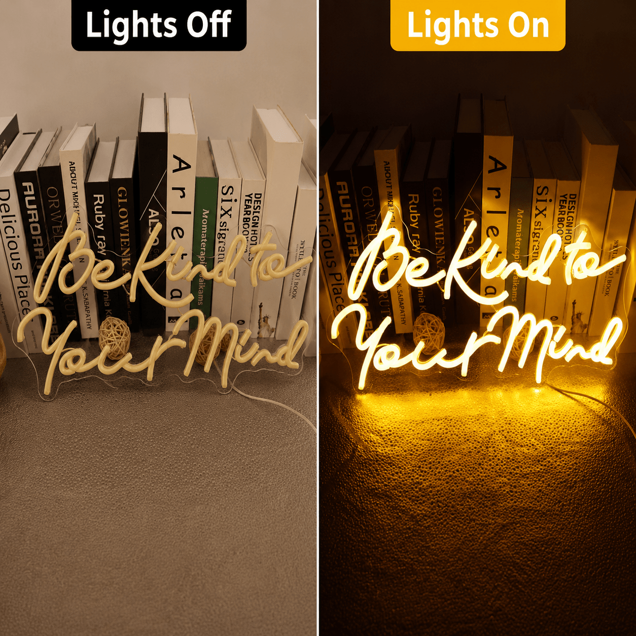 Be Kind To Your Mind LED Neon Sign - Shineneon