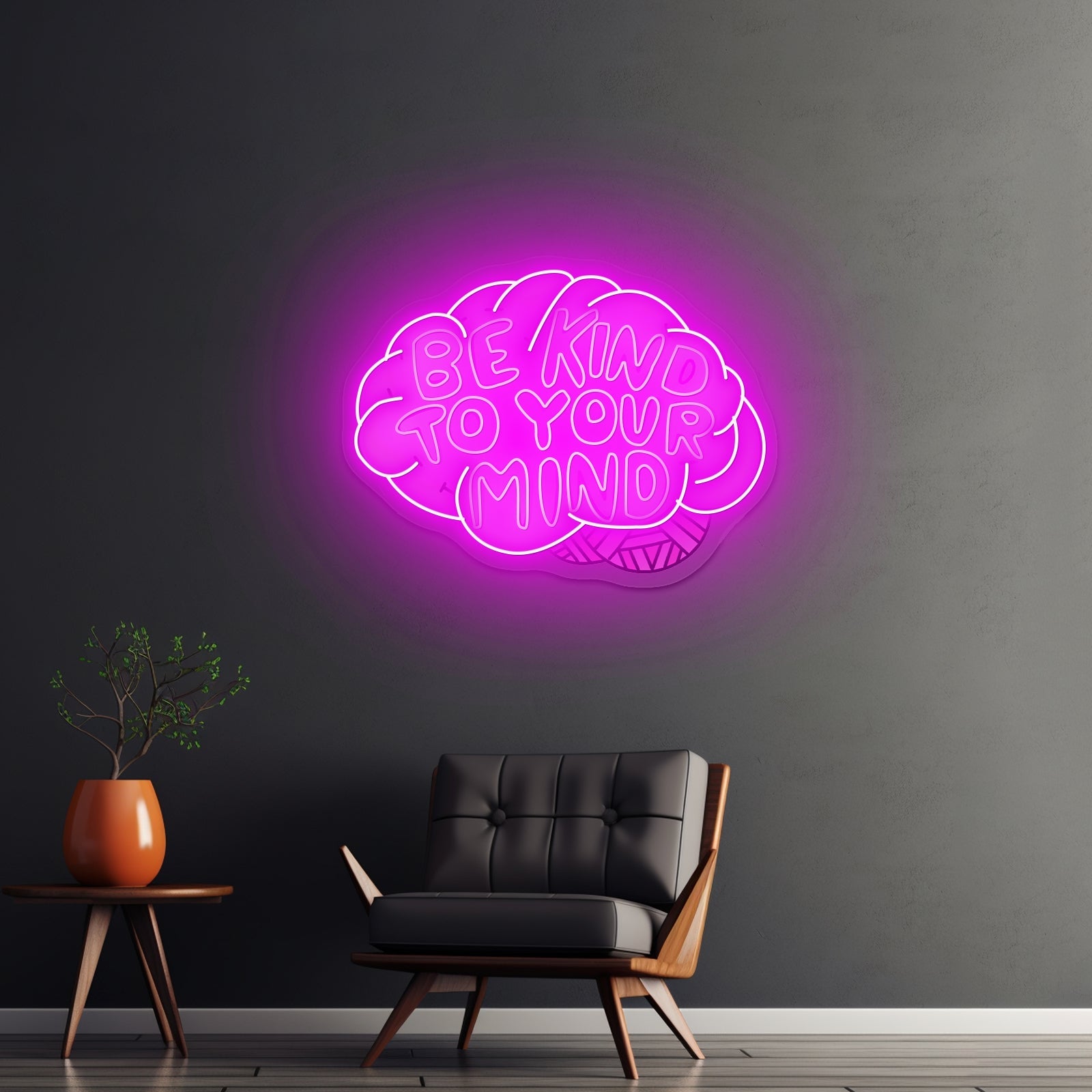 Be Kind To Your Mind Mental Health Neon Signs For Led Neon Signs - Shineneon