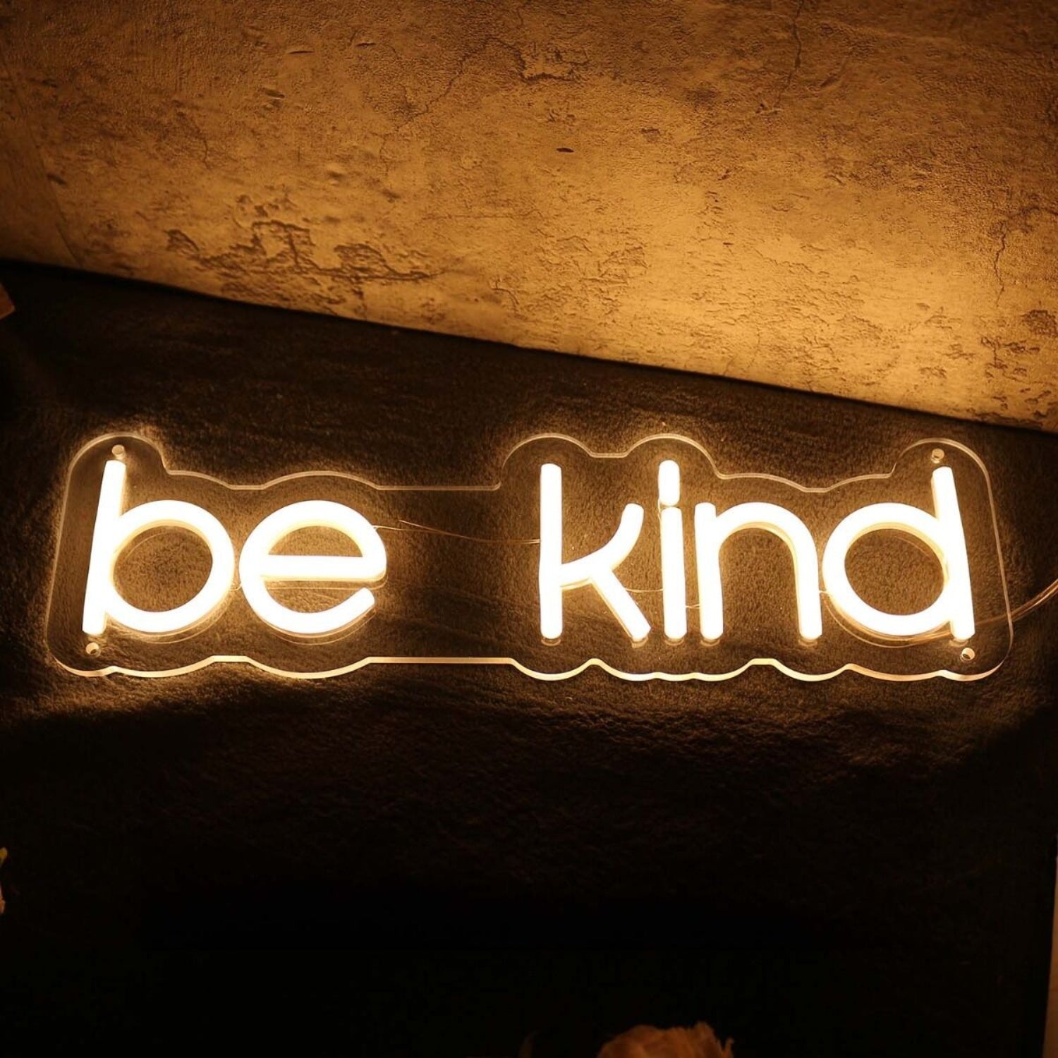 Be Kind Yellow Led Neon Sign - Shineneon