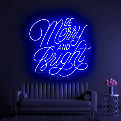 Be Merry And Christmas Led Neon Signs - Shineneon