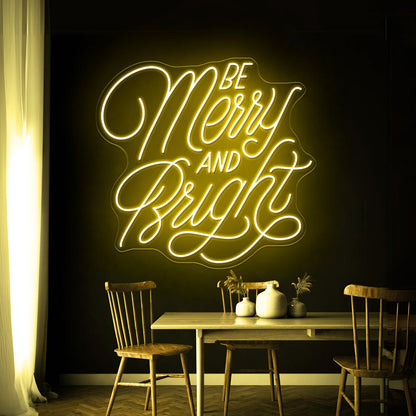 Be Merry And Christmas Led Neon Signs - Shineneon