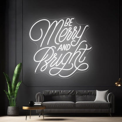 Be Merry And Christmas Led Neon Signs - Shineneon