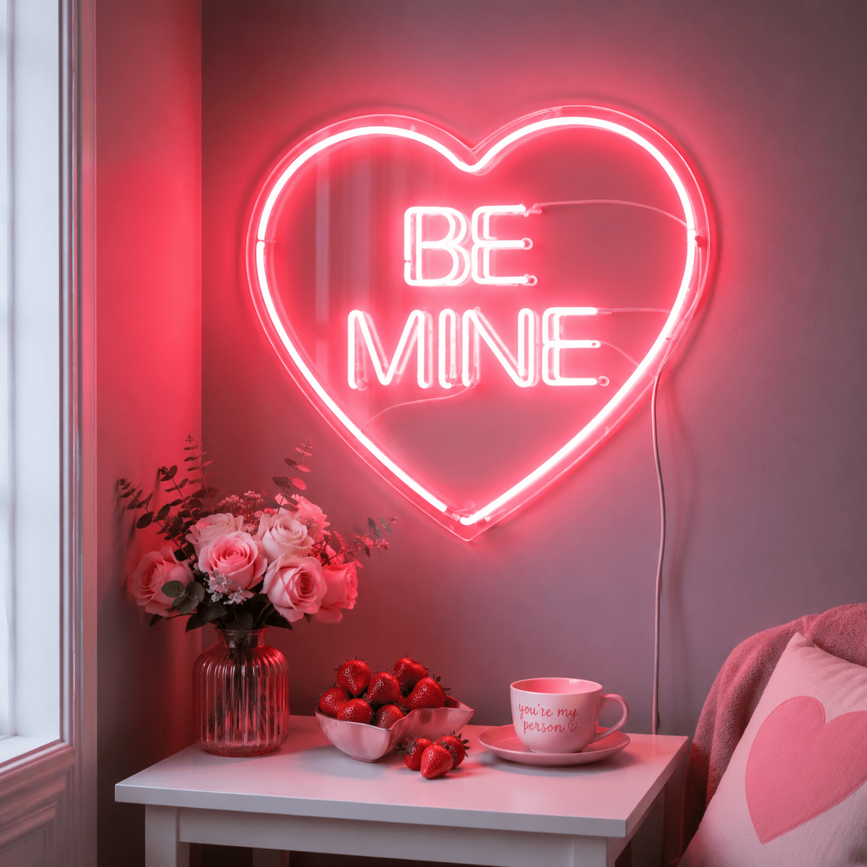 Be Mine LED Neon Sign Wall Neon Sign - Shineneon