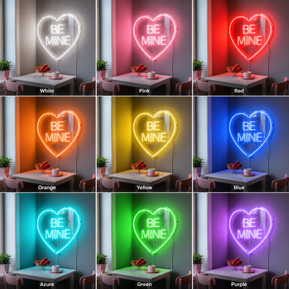 Be Mine LED Neon Sign Wall Neon Sign - Shineneon