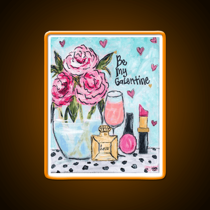 Be My Galentine Nail Salon Led Neon Sign Rgb Color - Shineneon