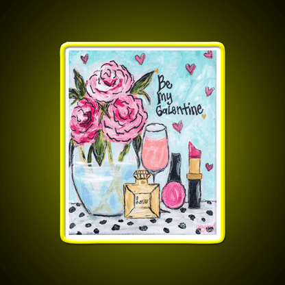 Be My Galentine Nail Salon Led Neon Sign Rgb Color - Shineneon