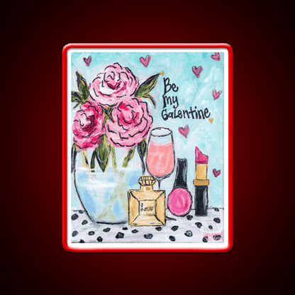 Be My Galentine Nail Salon Led Neon Sign Rgb Color - Shineneon