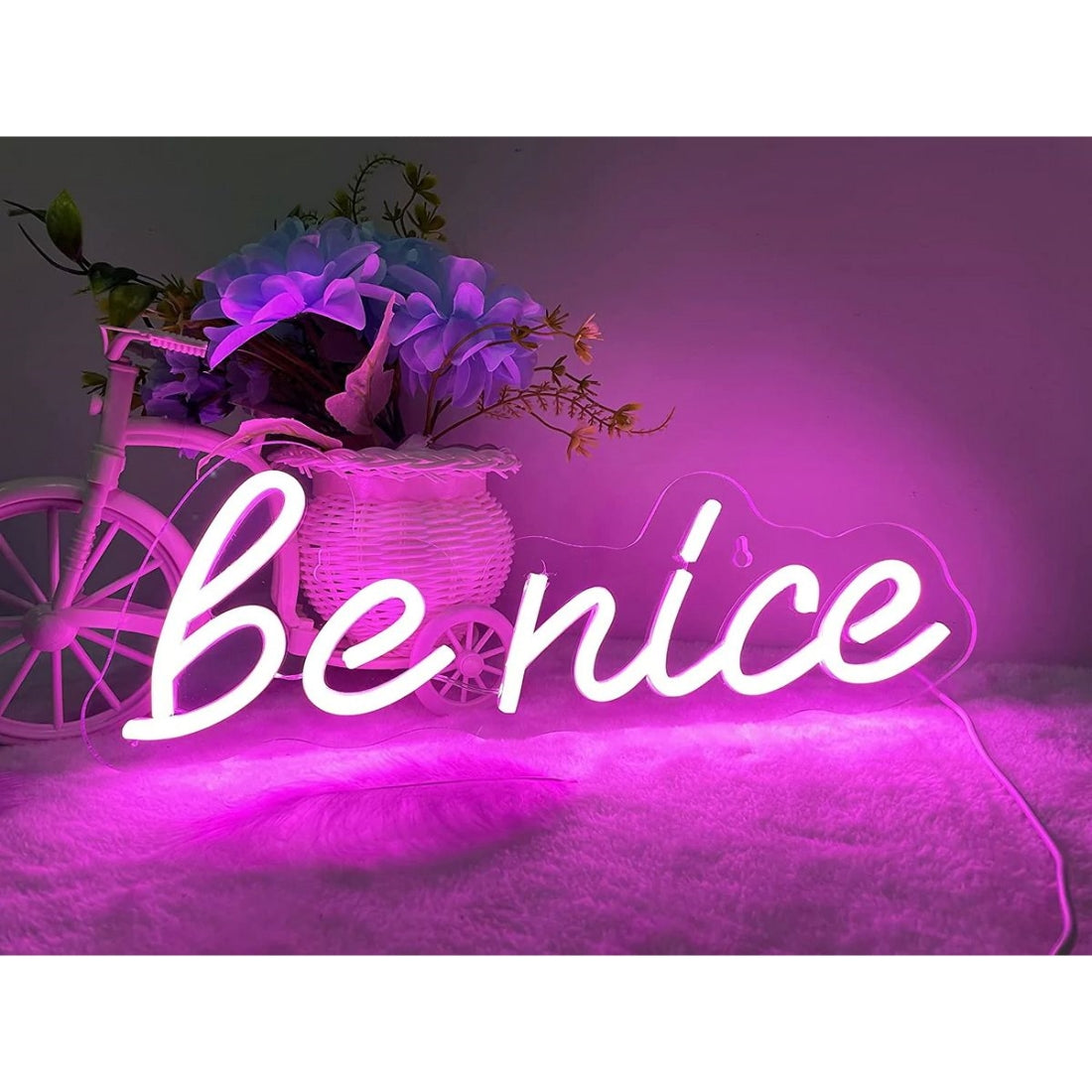 Be Nice Led Sign Business Neon Sign