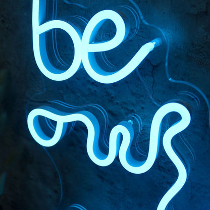 Be Our Guest Blue Led Neon Sign - Shineneon