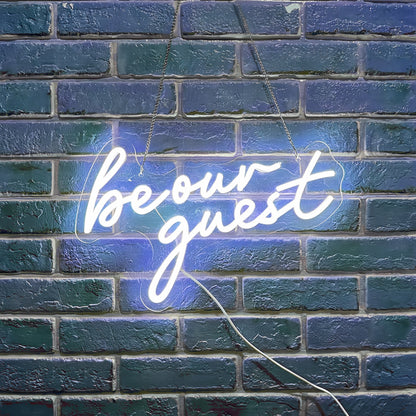 Be Our Guest Led Neon Sign | Shineneon