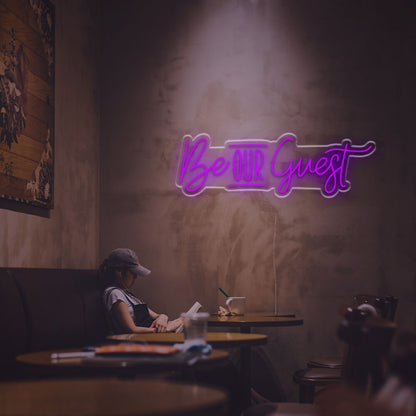 Be Our Guest Led Neon Sign | Shineneon